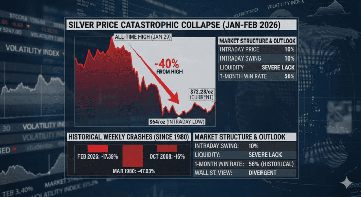 Silver Tumbles Nearly 40% From Record High: Echoes of 1980’s Crash? - Article cover image